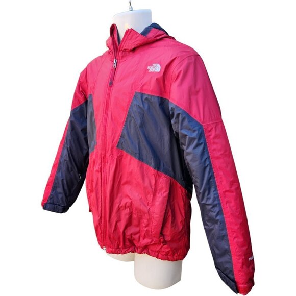 The North Face Boys Youth Hyvent Winter Jacket Coat XL 18-20 Hooded Red … - Picture 3 of 16
